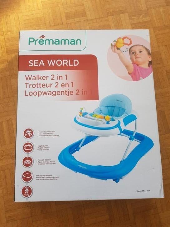 Premaman - Trotteur - Sea World (Monde de la mer) - Neuf !, Enlèvement ou Envoi, Neuf