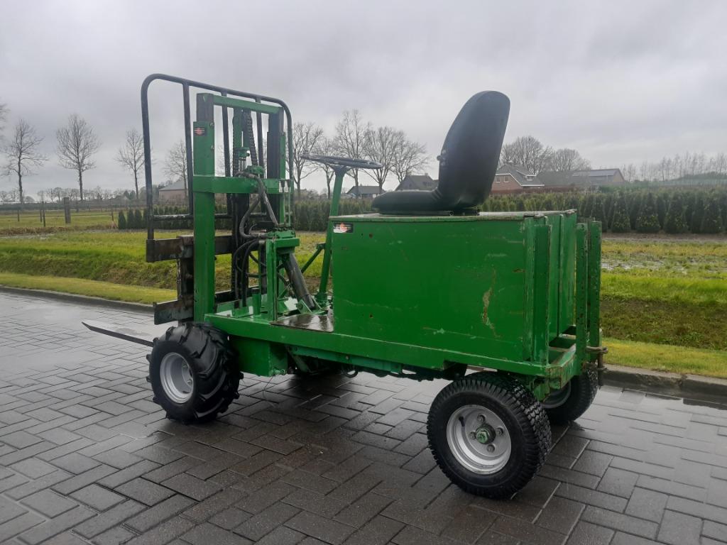 Electrische Terreinheftruck, Ophalen, Gebruikt