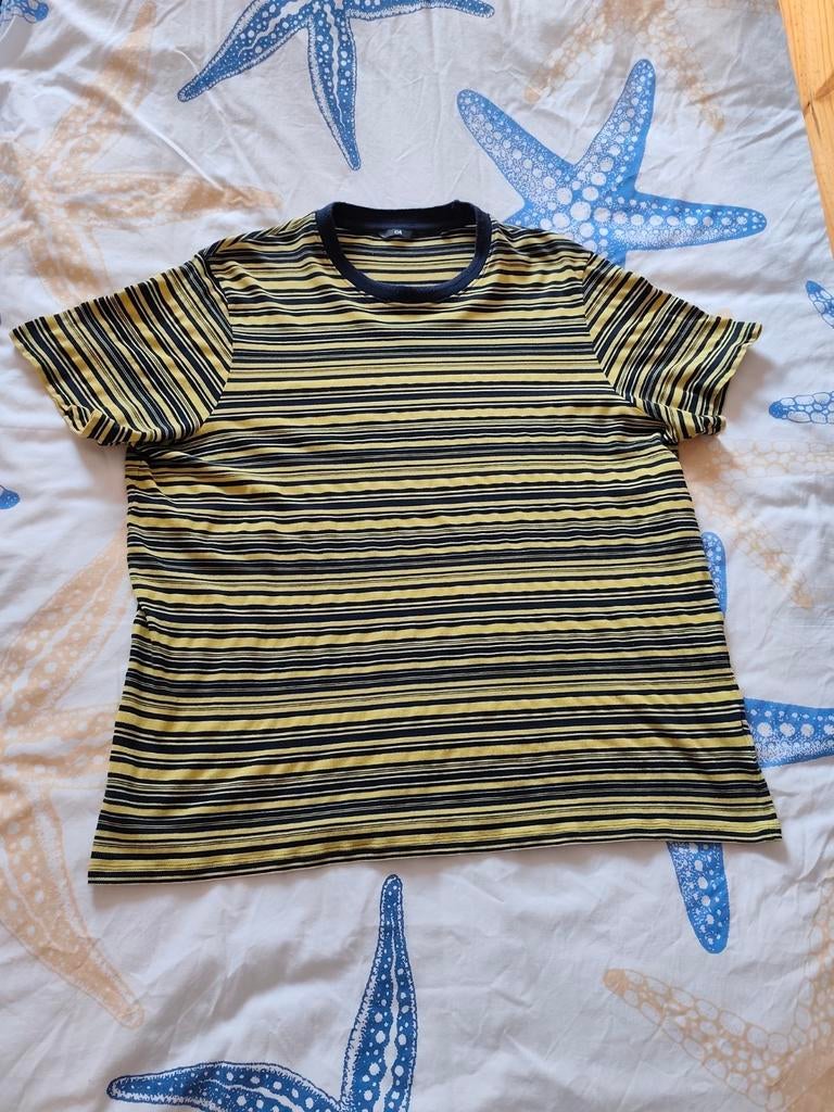 C&A kort T-shirt maat XXL, Geel, Overige maten, Gedragen, C&A