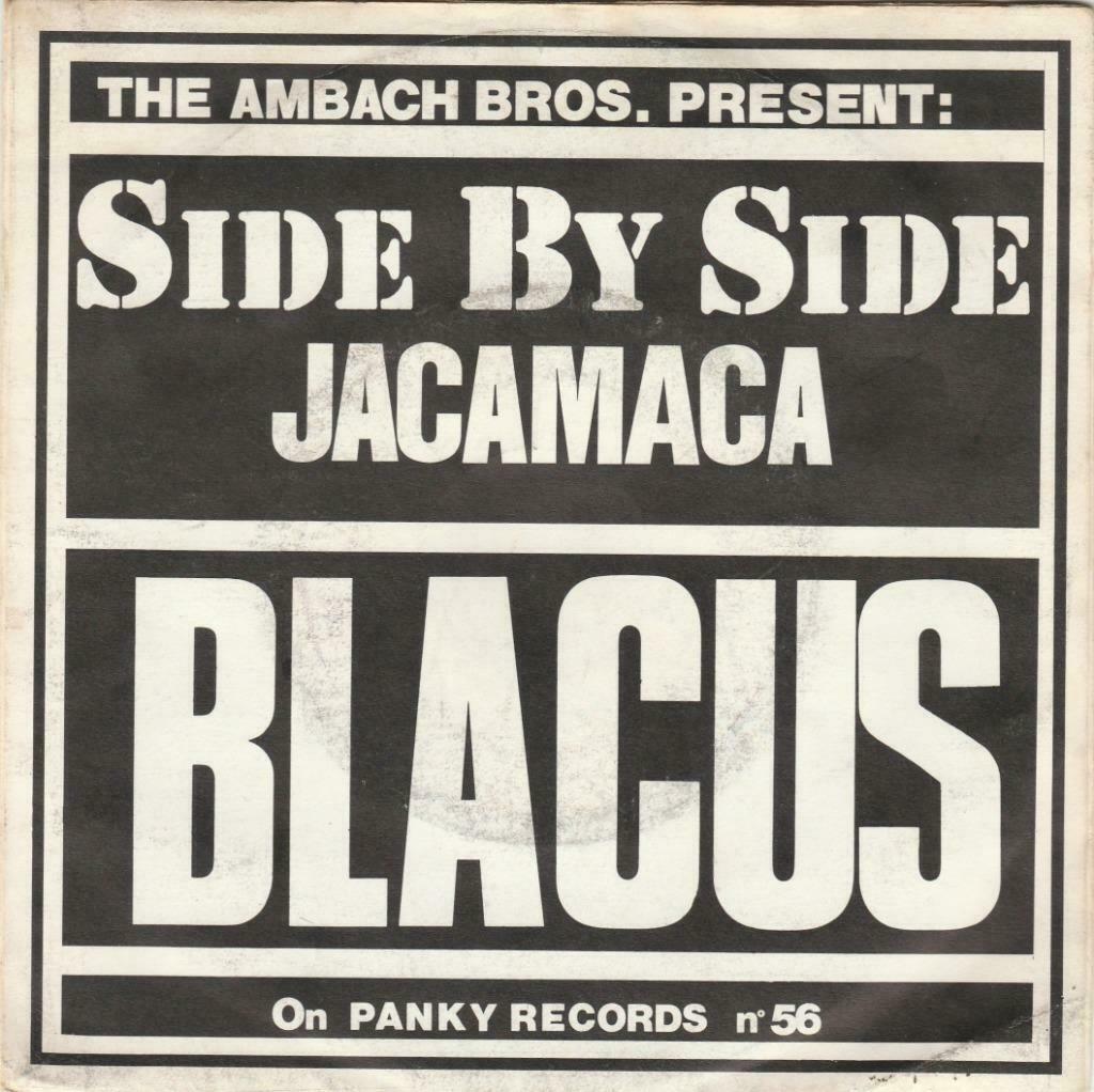 45T: Blacus: Side by side  : Funk : BE, Enlèvement ou Envoi, 7 pouces, R&B et Soul, Single