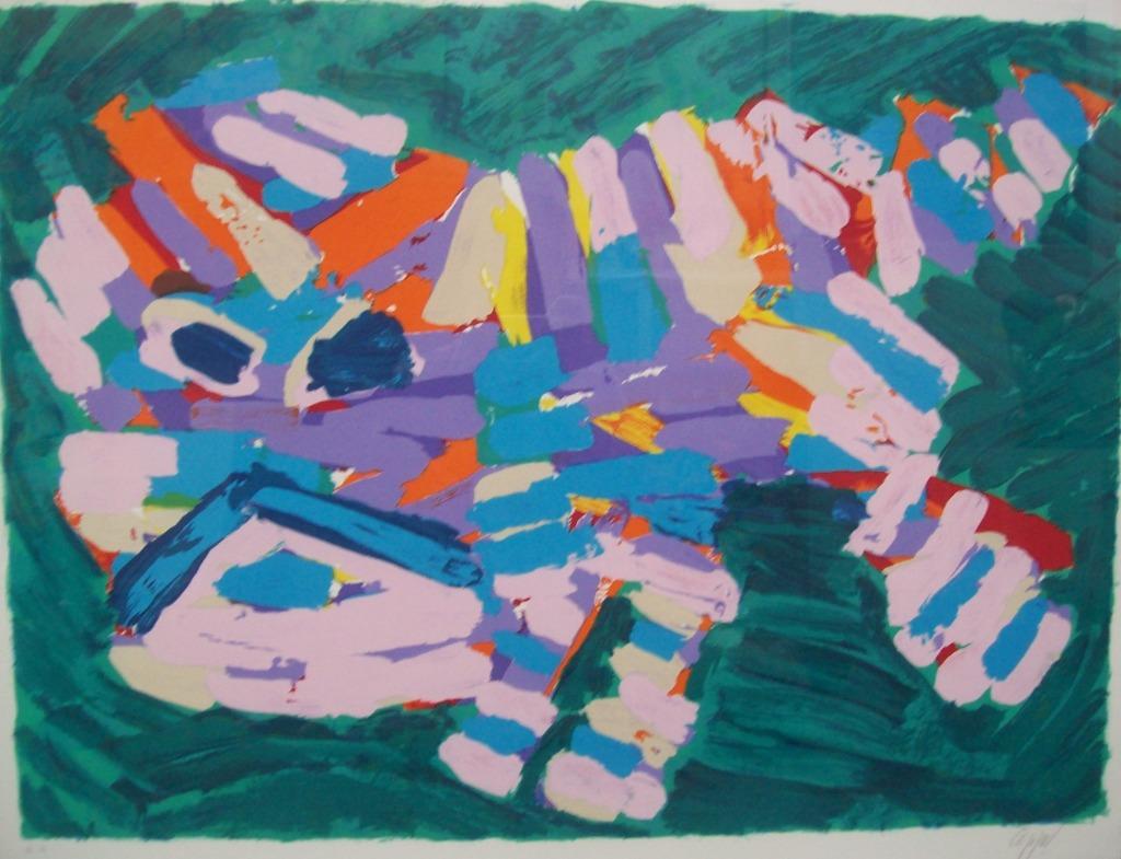 "Cobra-Kat" - Karel Appel, Ophalen of Verzenden