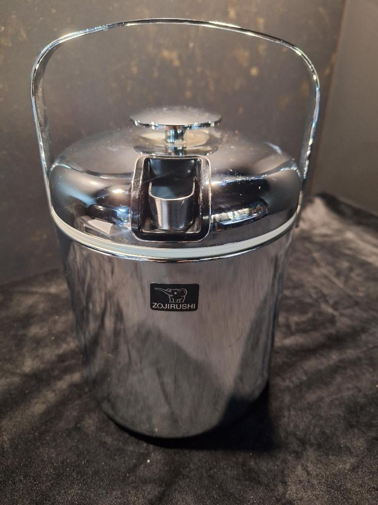 Vintage Japans Zojirushi ijsemmer in rvs, Ophalen of Verzenden