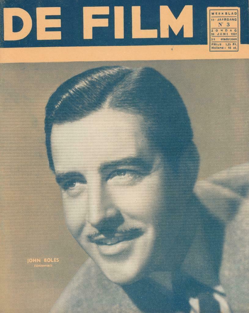 De Film (weekblad, jaargang 11, n° 3, 1937, Patria), Boeken, Tijdschriften en Kranten, Ophalen of Verzenden