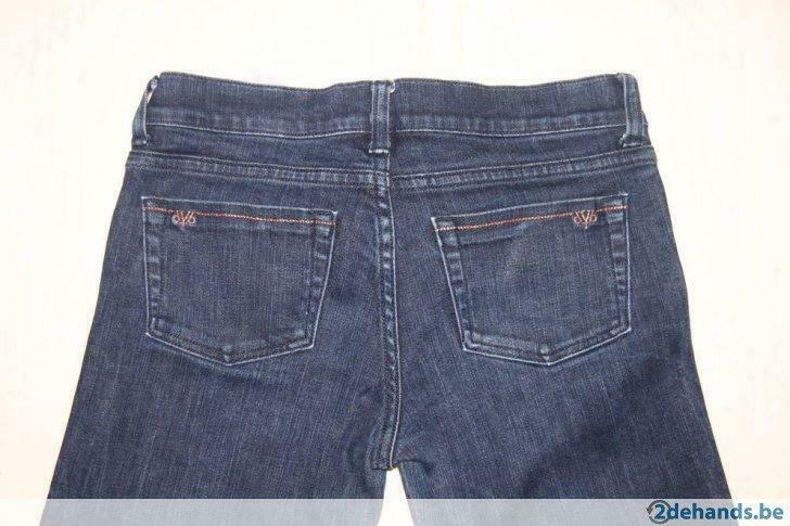 3/4 dames jeans 'Victoria Beckham', M:27, Kleding | Dames, Maat 38/40 (M), Blauw, Victoria Beckham, Ophalen of Verzenden