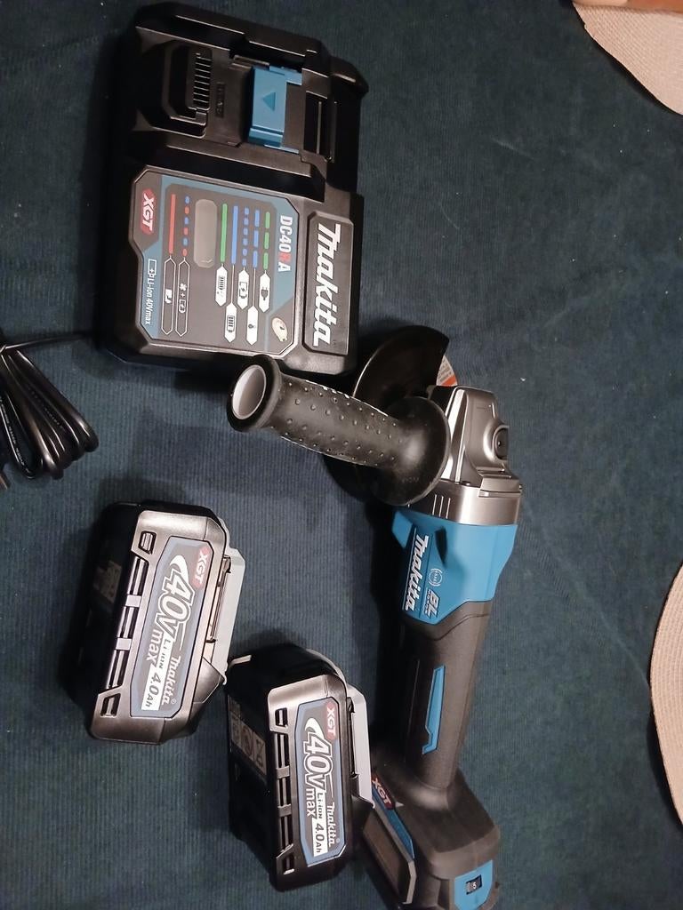 Makita GA029G haakse slijper op accu 40V XGT, Doe-het-zelf en Bouw, Ophalen
