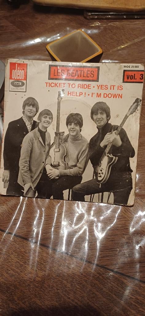 vinyle 45 tours beatles, Autres genres, Enlèvement, Utilisé, Autres types