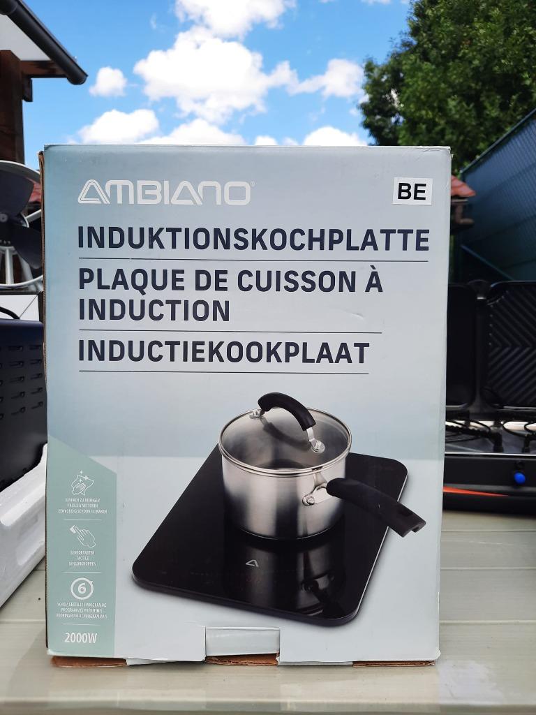 Inductie kookplaat kamperen, Caravans en Kamperen, Kampeeraccessoires, Ophalen, Nieuw