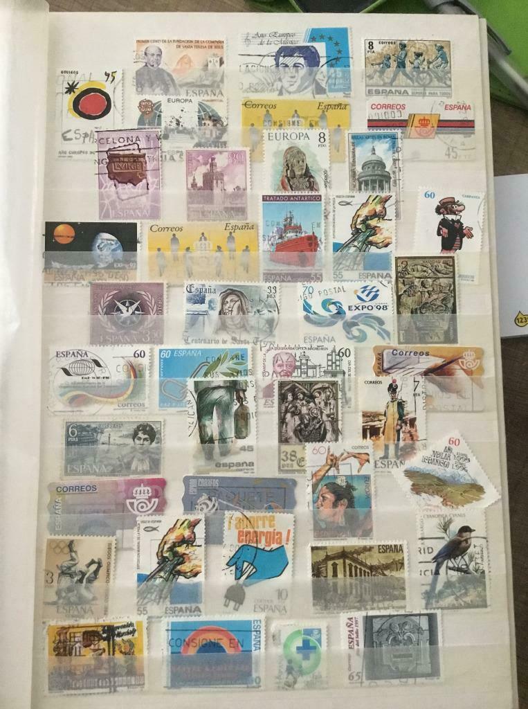 Timbres d'Espagne, Enlèvement ou Envoi, Affranchi