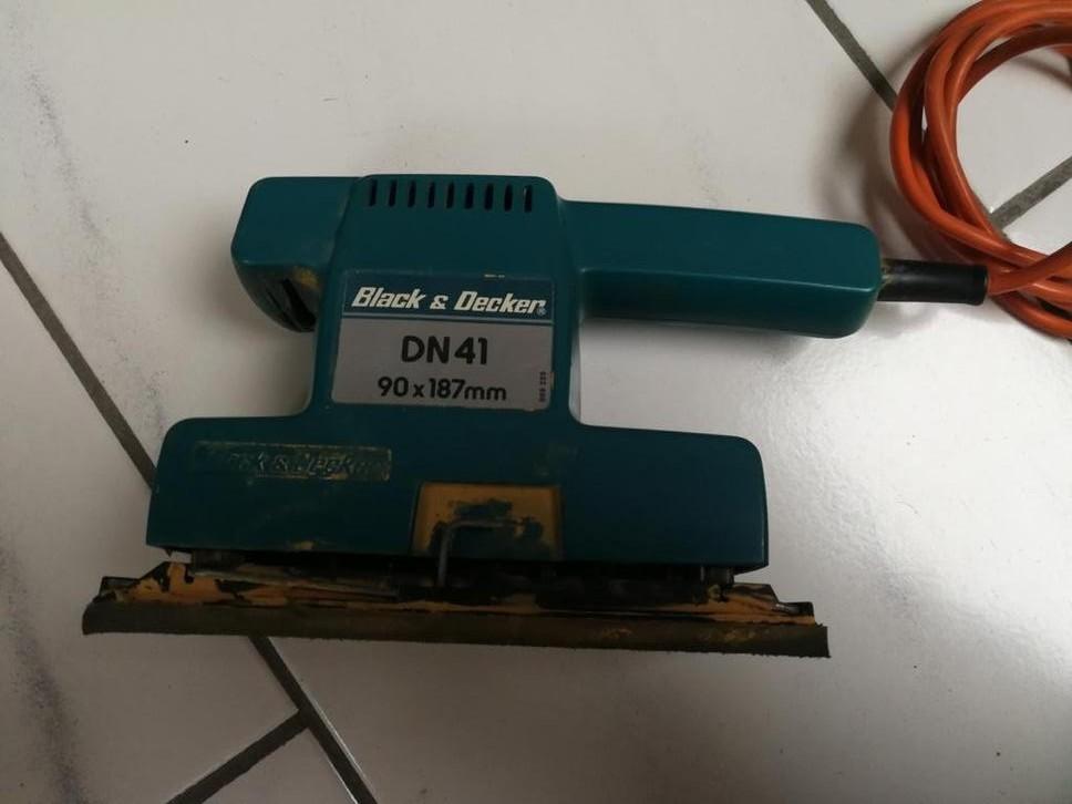 Ponceuse Black & Decker., Bricolage & Construction, Enlèvement, Utilisé, Perceuse