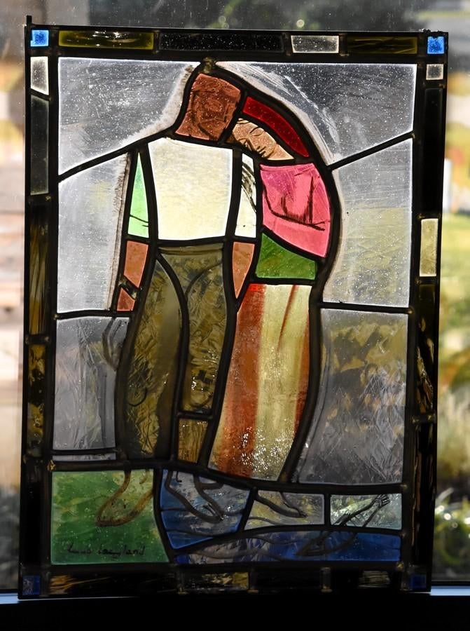 Ludo Laagland glasraam, Antiek en Kunst, Ophalen