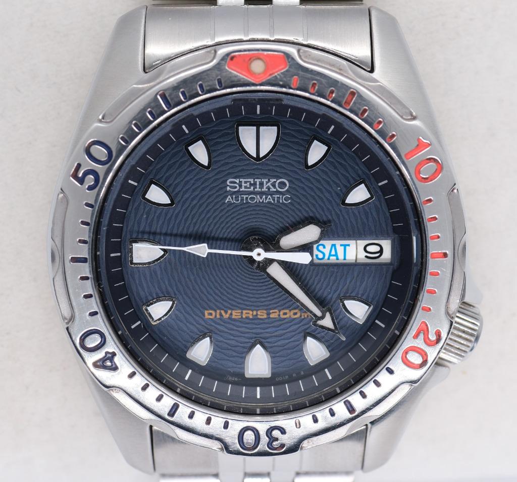 JDM Seiko SKX005 k "Mini diver's" + rubber strap Original, Handtassen en Accessoires, Overige Accessoires, Ophalen of Verzenden