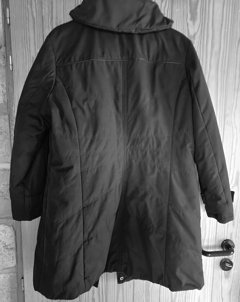 Manteau dame noir, Vêtements | Femmes, Vestes | Hiver, Comme neuf, Taille 46/48 (XL) ou plus grande, Noir, Enlèvement ou Envoi