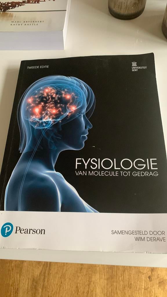 Fysiologie van molecule tot gedrag, Ophalen of Verzenden, Gebruikt