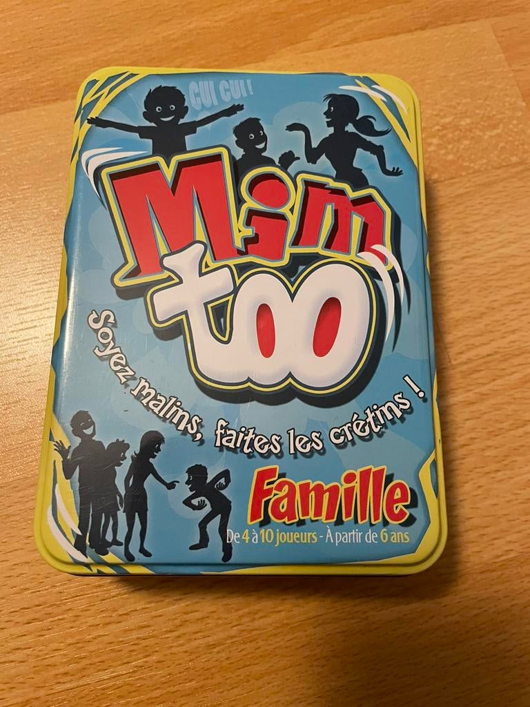 Mim Too Famille - Jeu de mimes àpd 6 ans (4 à 10 joueurs)