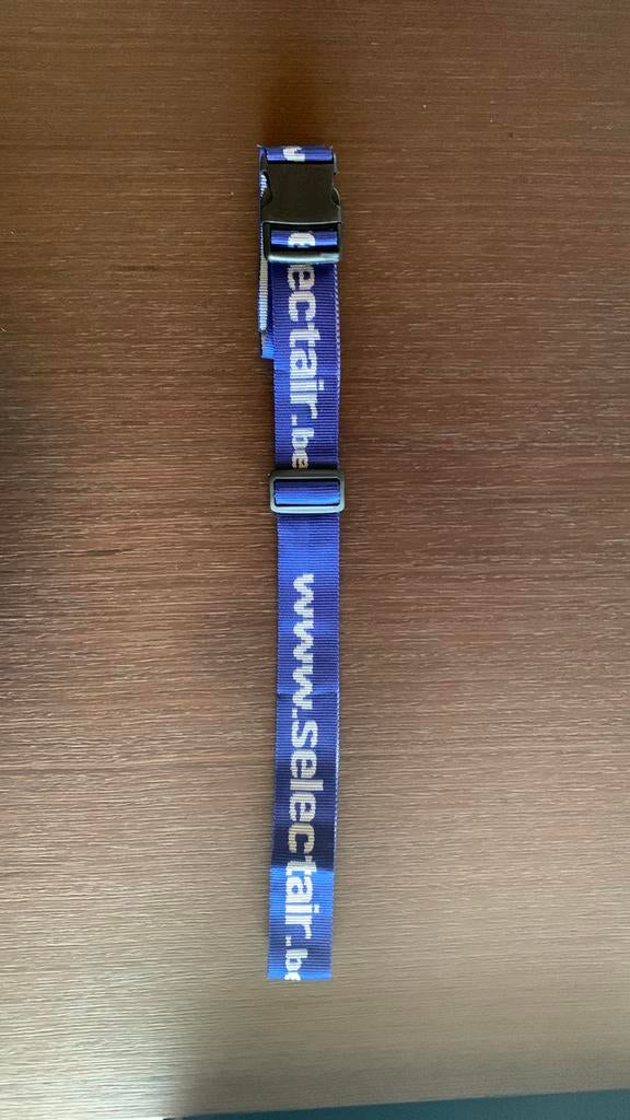 Bagage riem, Blauw, Nieuw, 80 cm of meer, Minder dan 20 cm