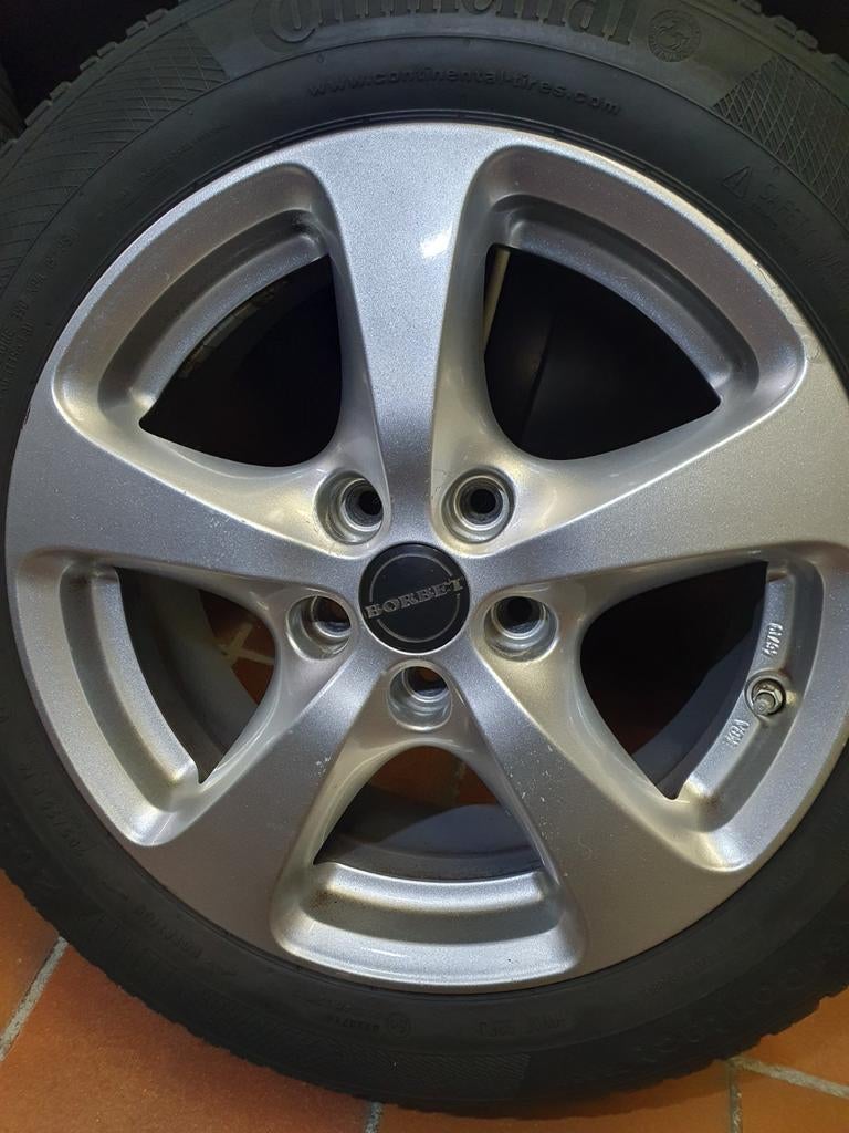 Janten plus banden continental zo  4stuks nieuw, Auto-onderdelen, Banden en Velgen, Ophalen of Verzenden, Band(en)