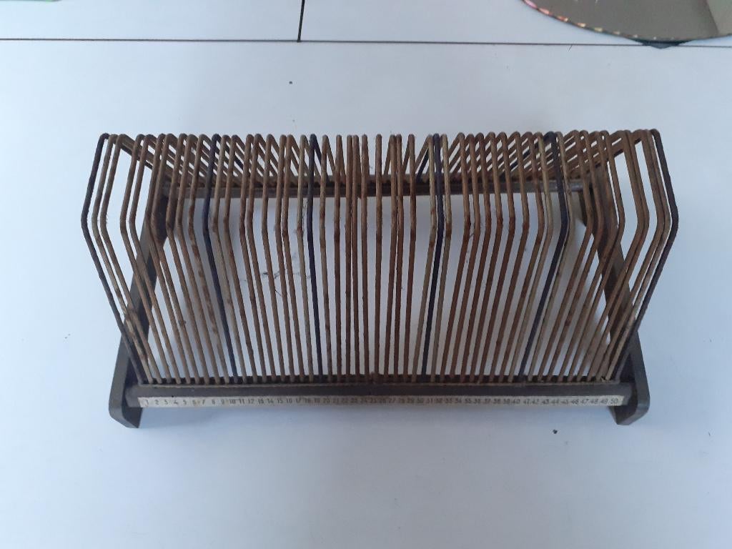 oud platenrek jaren 30-40...., Verzamelen, Retro, Ophalen of Verzenden