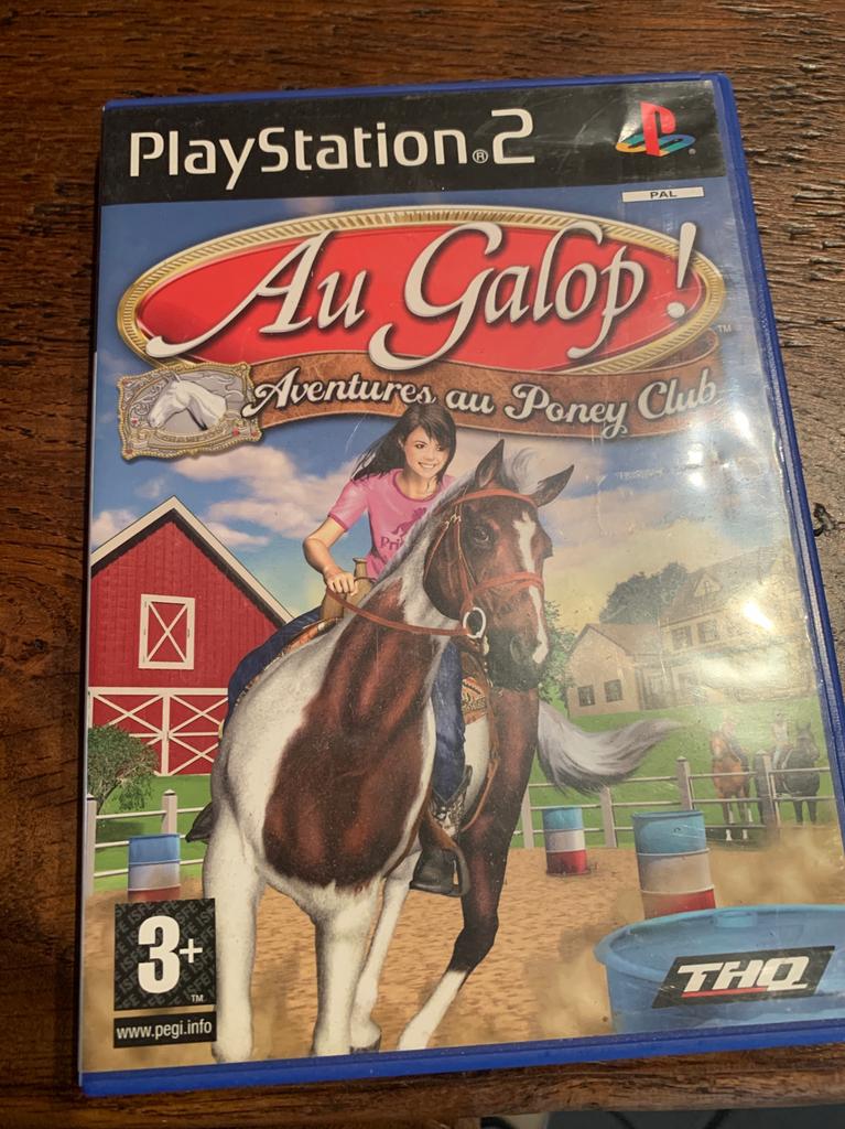 Jeux PlayStation 2 Au galop! Poney club, Consoles de jeu & Jeux vidéo, Enlèvement ou Envoi, Comme neuf