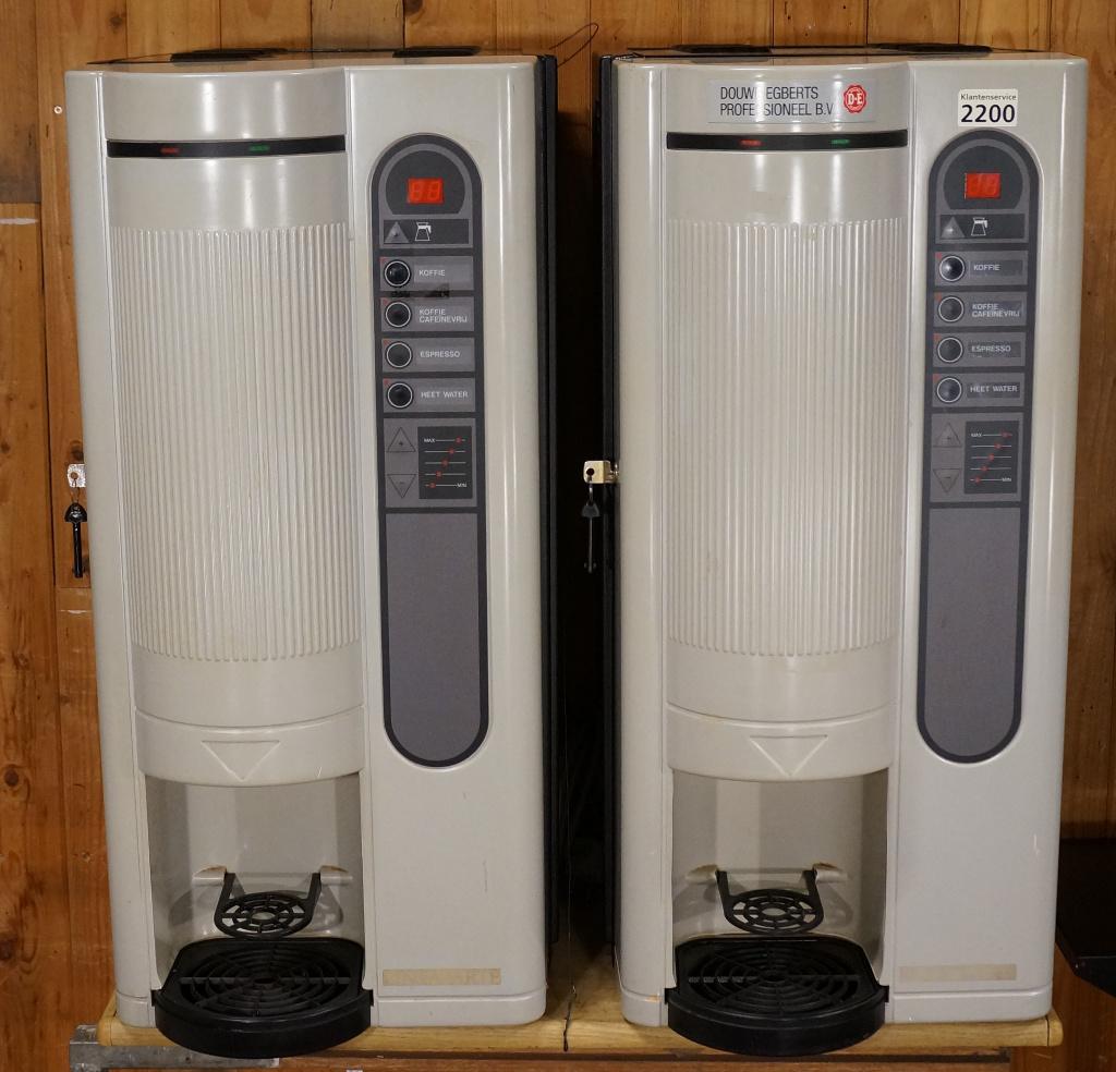 3 X Linea Arte Douwe Egberts koffie automaat voor onderdelen, Elektronische apparatuur, Koffiezetapparaten, Gebruikt, Gemalen koffie