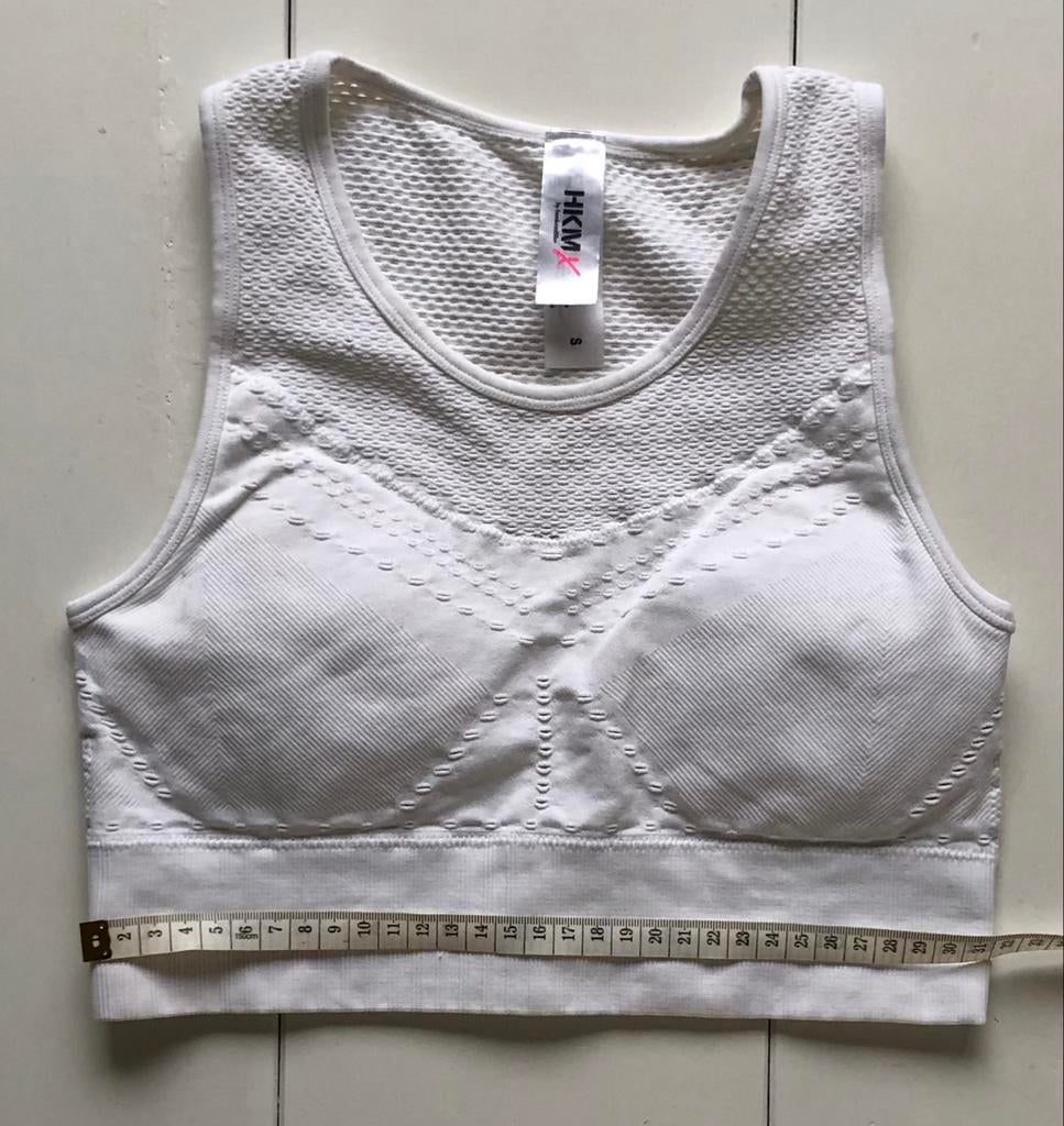 soutien-gorge de sport Hunkemoller S blanc, Enlèvement ou Envoi, Taille 36 (S), Course à pied ou Cyclisme, Porté