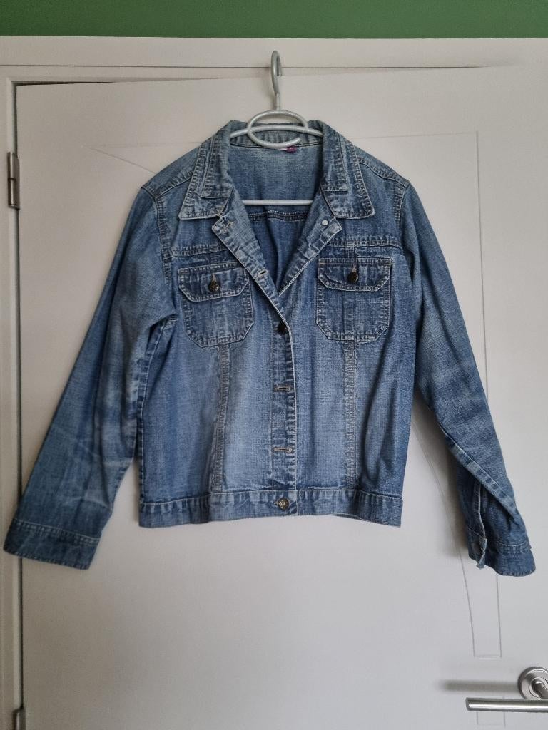 Leuke jeansjas, Kleding | Dames, Ophalen, Blauw, Maat 42/44 (L), Charter
