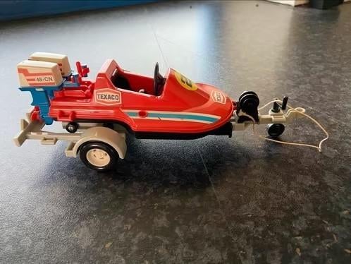 vintage Playmobil boot met aanhanger/aanhangwagen, Kinderen en Baby's, Speelgoed | Playmobil, Ophalen of Verzenden, Gebruikt