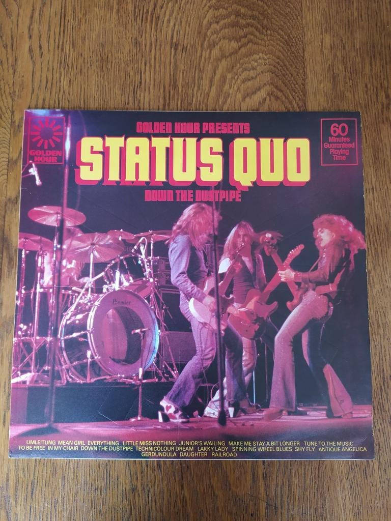 33 T vinyl Status Quo, Cd's en Dvd's, Ophalen of Verzenden, Zo goed als nieuw, Overige formaten, Overige genres