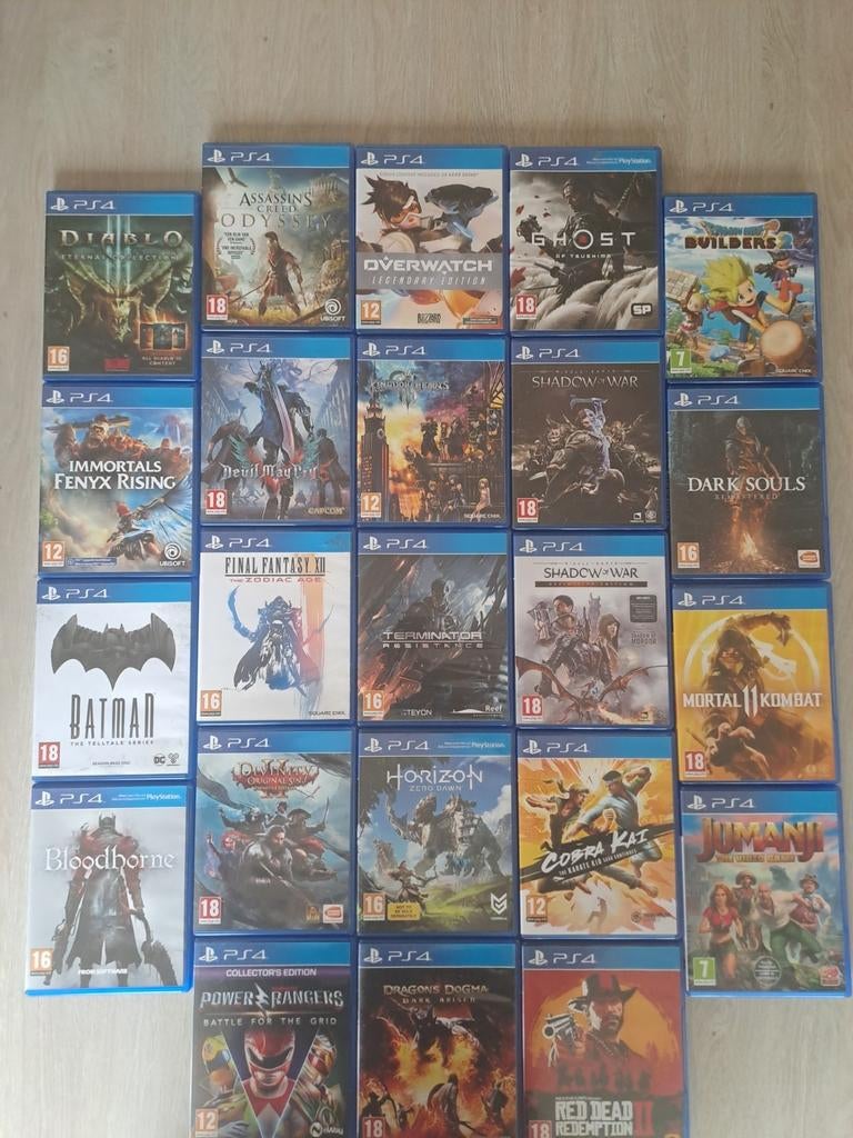 Ps4 games collectie in nieuwstaat, Games en Spelcomputers, Ophalen, Zo goed als nieuw