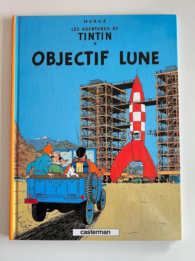 BD Tintin Objectif Lune, Livres, BD, Utilisé, Une BD, Enlèvement ou Envoi