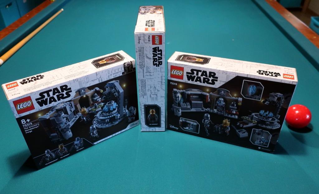 3 x LEGO  - 75319 - The Armorer's Mandalorian Forge -119 Eur, Ophalen of Verzenden, Zo goed als nieuw, Complete set, Lego