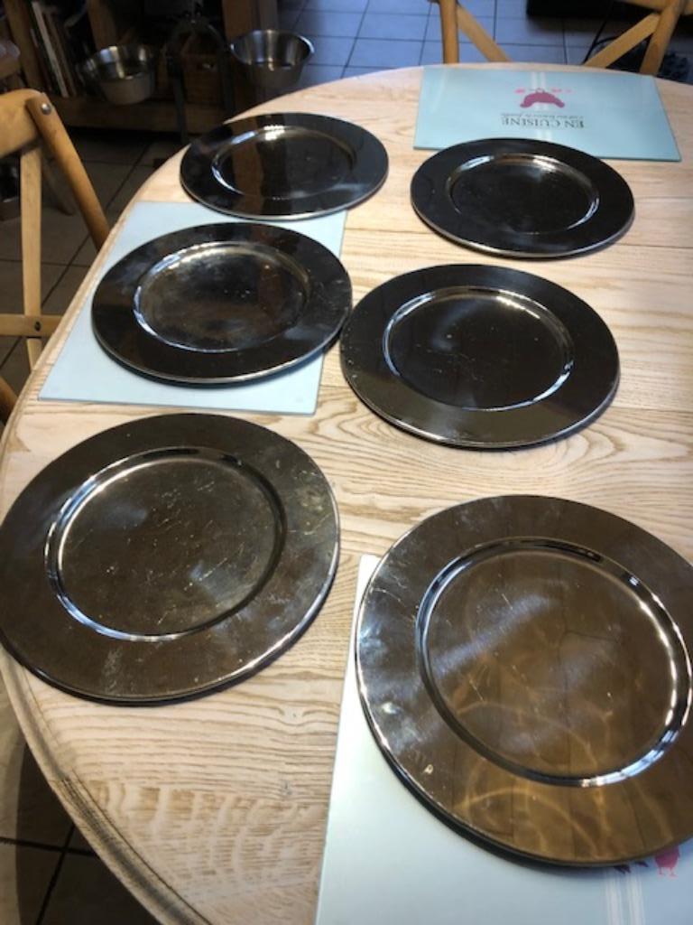 onderlegborden / onderlegschalen, Ophalen of Verzenden, Gebruikt, Overige materialen, Schaal of Schalen