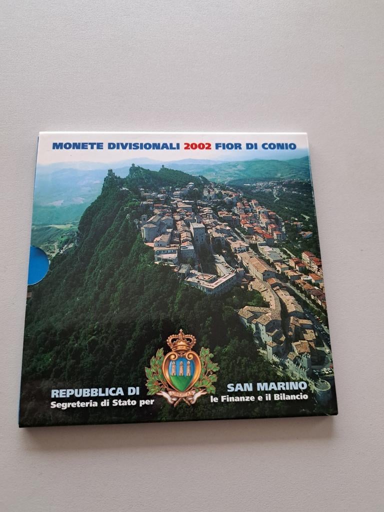 Republiek San Marino Euromunten 2002, Enlèvement, Saint-Marin