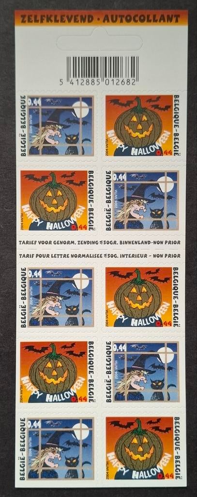 Belgique : COB 3324/25-B46 ** Halloween 2004, Sans timbre, Neuf, Enlèvement ou Envoi, Non oblitéré