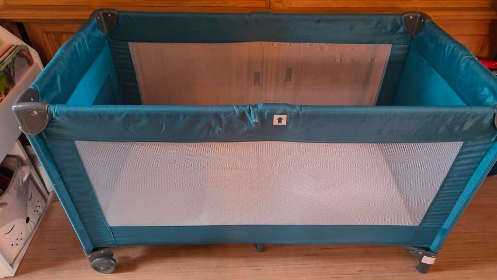 Opplooibaar reisbedje/campingbedje met extra matras, Enlèvement, Lit de voyage