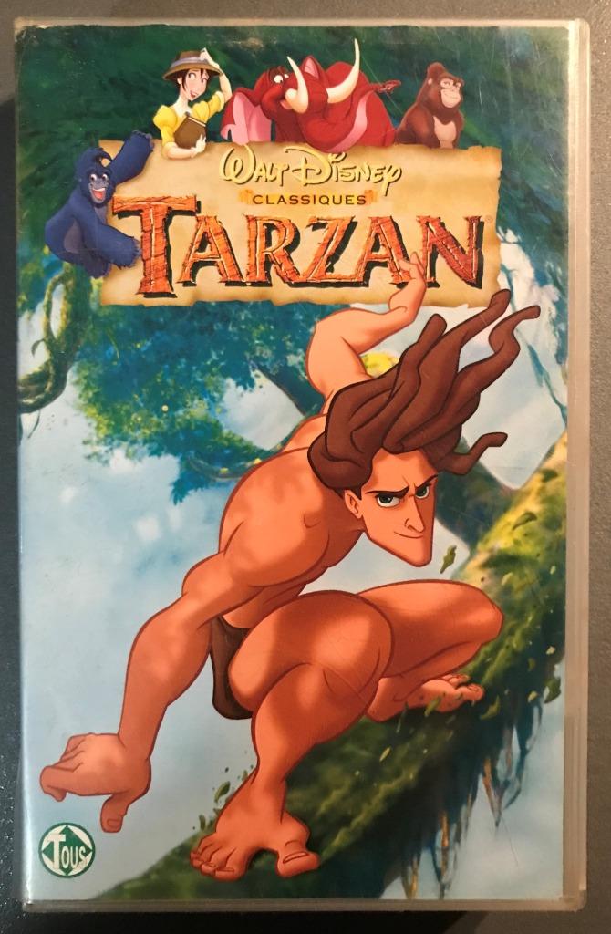 VHS " Tarzan " -, Tous les âges, Enlèvement ou Envoi, Utilisé, Dessin animé
