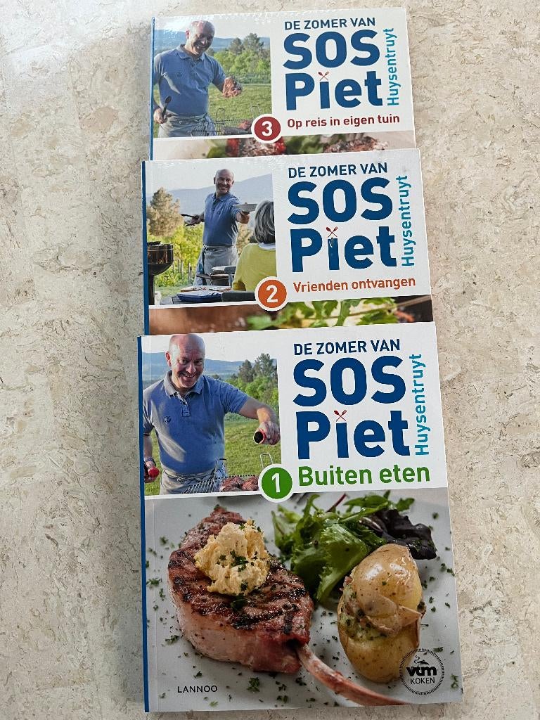 3 x SOS Piet, Enlèvement, Neuf
