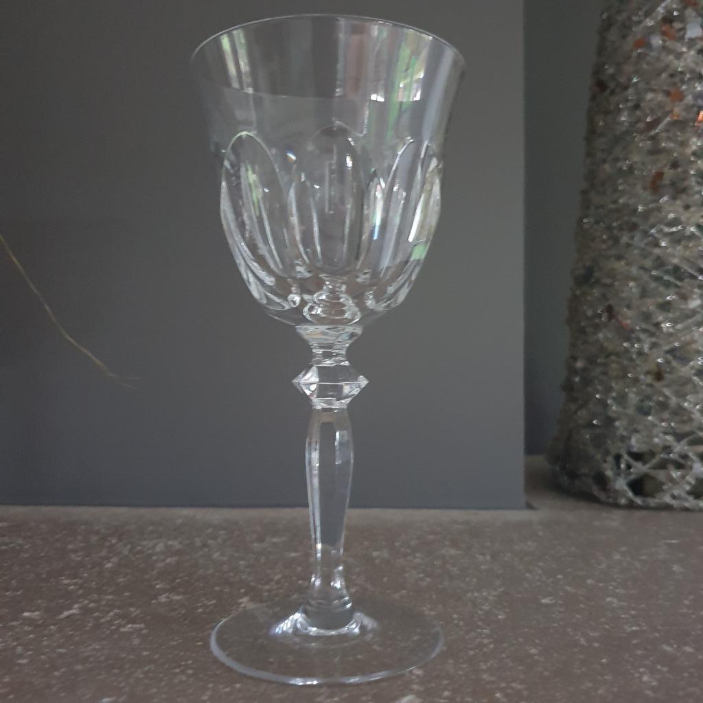 Exclusieve set 8 Boheems loodkristal glazen, Ophalen
