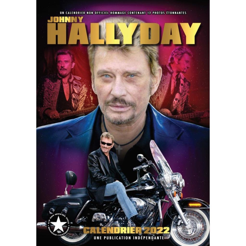 Destockage lot 5 Calendrier Johnny Hallyday 2022, Enlèvement ou Envoi, Calendrier annuel, Neuf