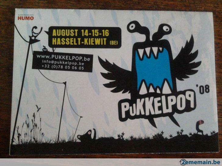 Pukkelpop, transardentes, groove city, cabaret vert, Dour, Verzamelen, Ophalen of Verzenden, Gebruikt