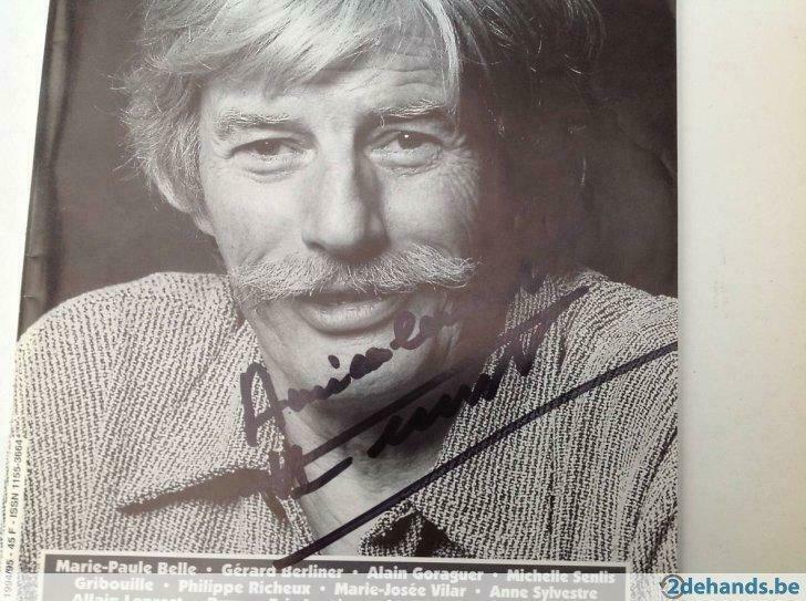 Frans magazine Je Chante! Special Jean Ferrat gesigneerd, Enlèvement ou Envoi, Comme neuf