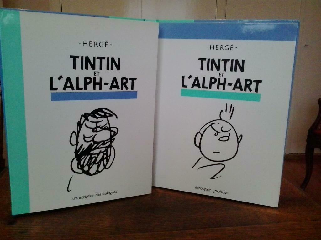 Tintin et l'Alph-Art, Une BD, Enlèvement ou Envoi, Utilisé