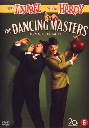 The Dancing Masters (1943) Dvd Laurel & Hardy, Gebruikt, Ophalen of Verzenden, Komedie, 1940 tot 1960