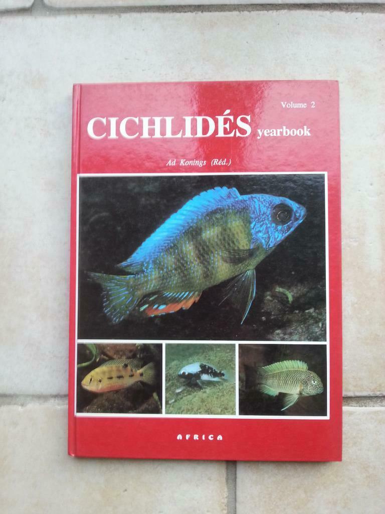 Cichlidés yearbook volume 2, Enlèvement ou Envoi, Comme neuf, Poissons
