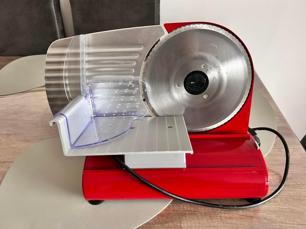 Machine de découpe DOMO DO522S PRO - 22 cm - Rouge, Enlèvement, Comme neuf