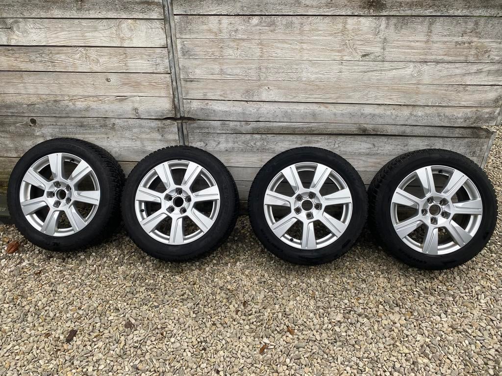 Jantes Audi pneus hiver 5x112 7x17 pouces ET 42, Enlèvement, Pneus hiver, Pneu(s)