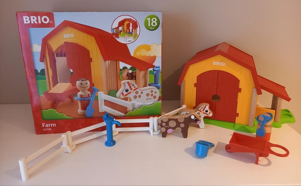 Ferme BRIO comme neuve, dans boite, complet, Enlèvement ou Envoi, Comme neuf