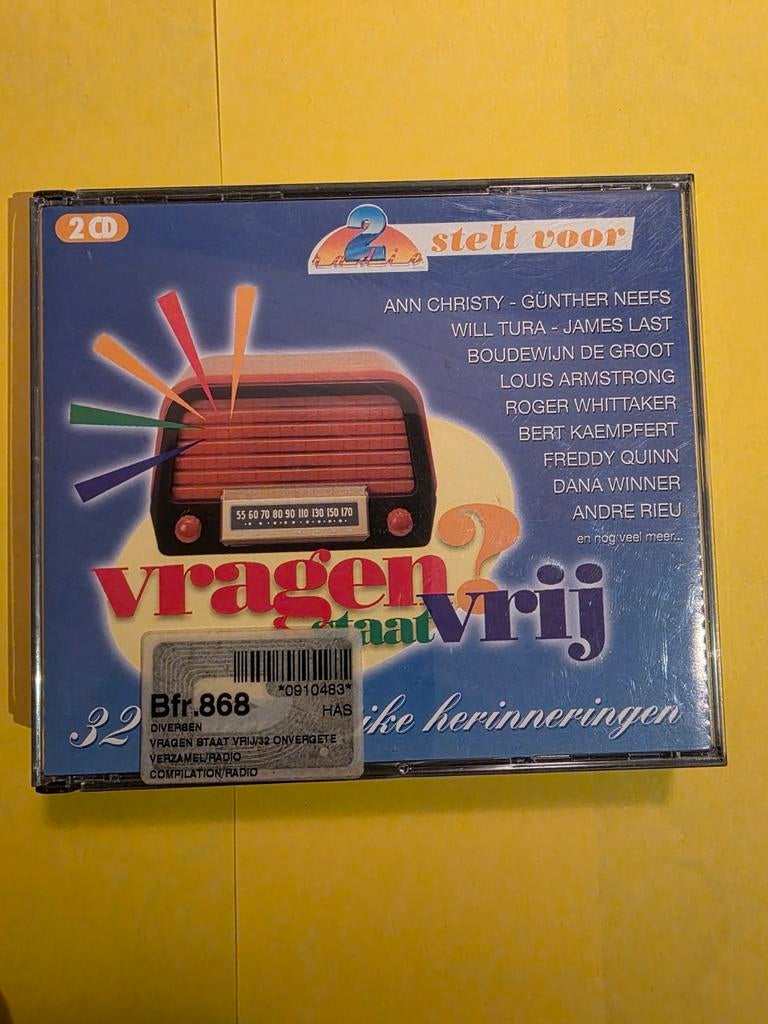 Vragen staat vrij, Cd's en Dvd's, Ophalen of Verzenden, Zo goed als nieuw