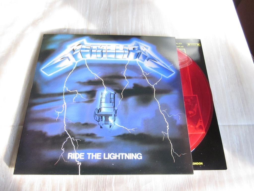 METALLICA - Ride The Lightning ( color vinyl), Ophalen of Verzenden, Zo goed als nieuw