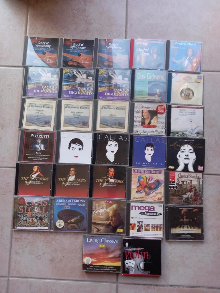 37 cd's met klassieke muziek, Enlèvement ou Envoi