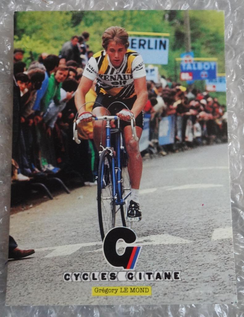 Cartes cyclistes Gitane Cycles, Enlèvement ou Envoi, Affiche, Image ou Autocollant